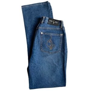Vintage Y2K / 90s Baby Phat Bootcut Denim Jeans size juniors 7 or women’s 6